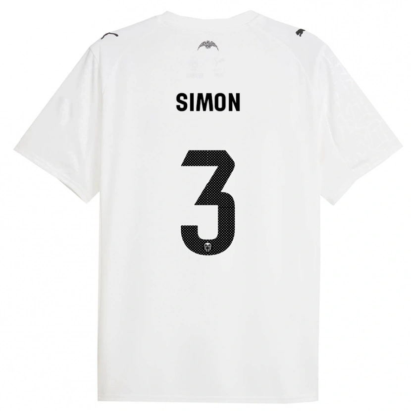 Danxen Damen Bénédicte Simon #3 Weiß Schwarz Heimtrikot Trikot 2025/26 T-Shirt Österreich