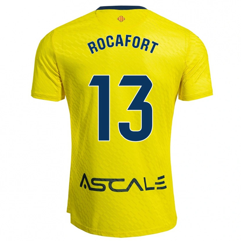 Danxen Damen Rodrigo Rocafort #13 Gelb Marine Heimtrikot Trikot 2025/26 T-Shirt Österreich