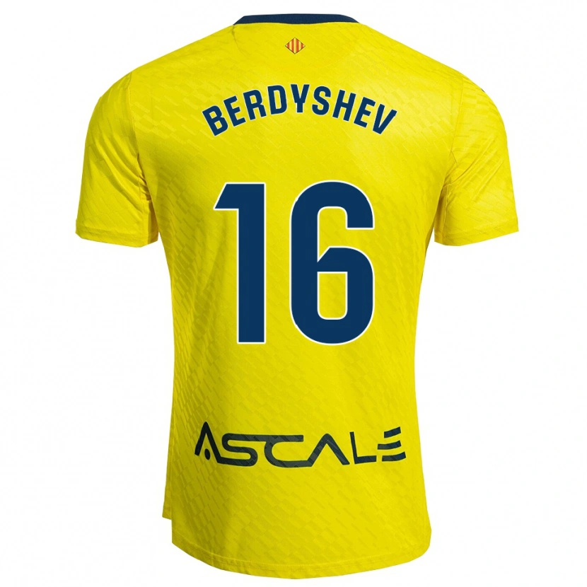 Danxen Damen Tikhon Berdyshev #16 Gelb Marine Heimtrikot Trikot 2025/26 T-Shirt Österreich