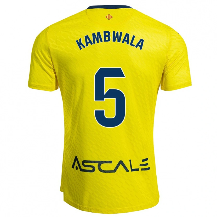 Danxen Damen Willy Kambwala #5 Gelb Marine Heimtrikot Trikot 2025/26 T-Shirt Österreich
