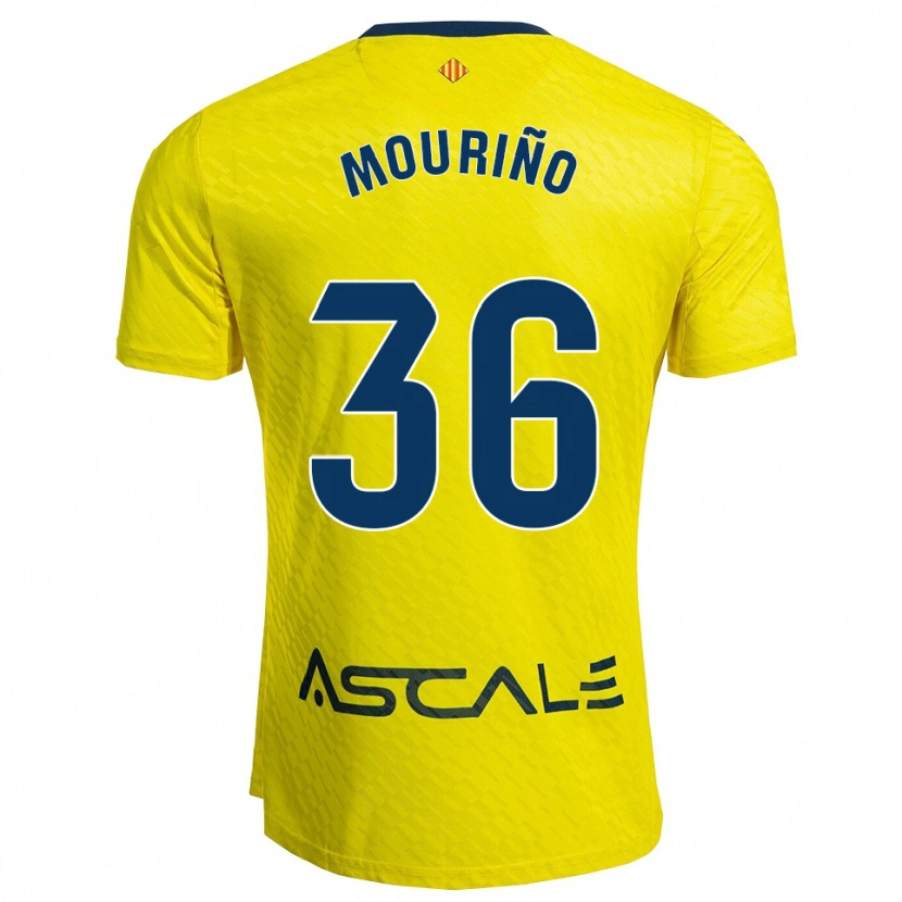 Danxen Damen Santiago Mouriño #36 Gelb Marine Heimtrikot Trikot 2025/26 T-Shirt Österreich