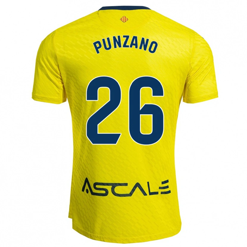 Danxen Damen Iker Punzano #26 Gelb Marine Heimtrikot Trikot 2025/26 T-Shirt Österreich