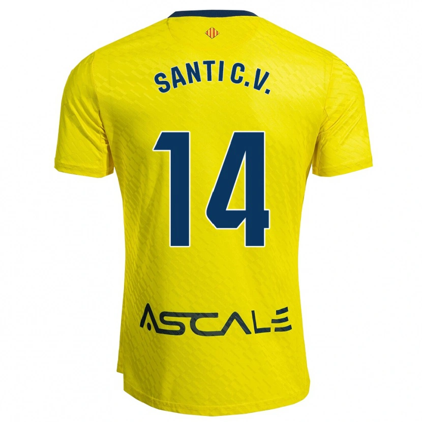 Danxen Damen Santi Comesaña #14 Gelb Marine Heimtrikot Trikot 2025/26 T-Shirt Österreich