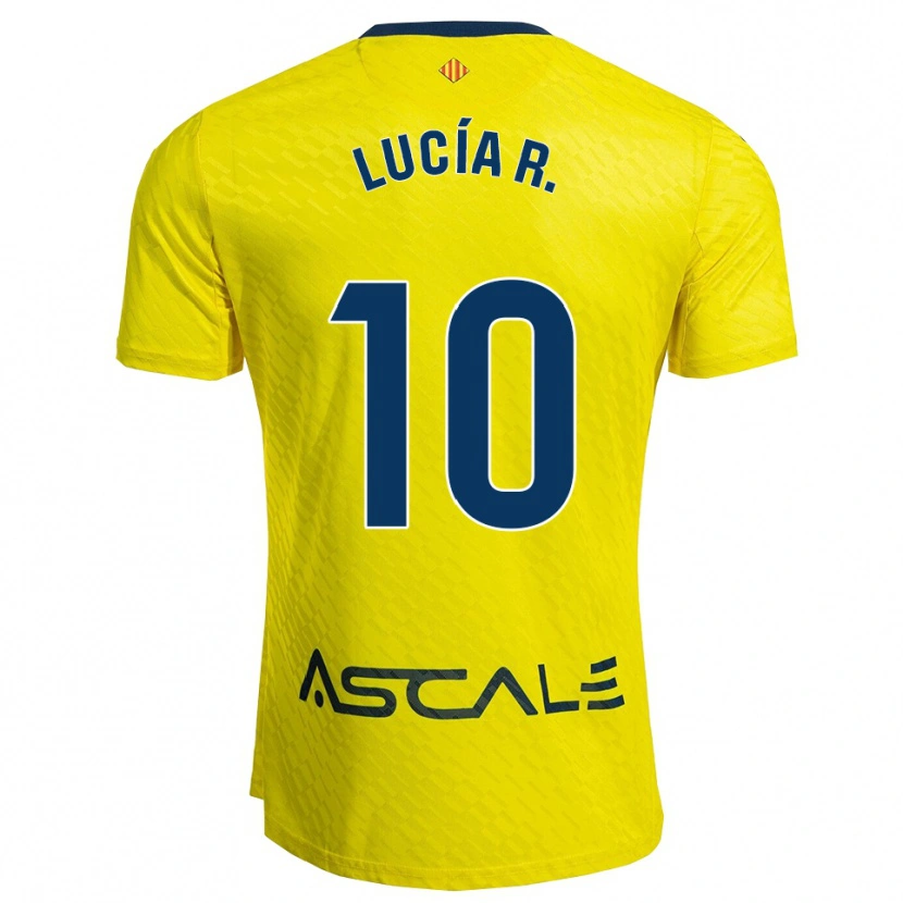 Danxen Damen Lucía Romero Marco #10 Gelb Marine Heimtrikot Trikot 2025/26 T-Shirt Österreich