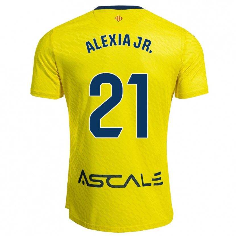 Danxen Damen Alexia Blanco Llacuno #21 Gelb Marine Heimtrikot Trikot 2025/26 T-Shirt Österreich