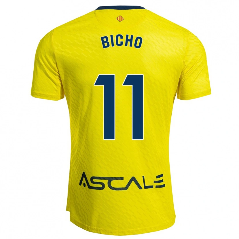 Danxen Damen Bicho #11 Gelb Marine Heimtrikot Trikot 2025/26 T-Shirt Österreich