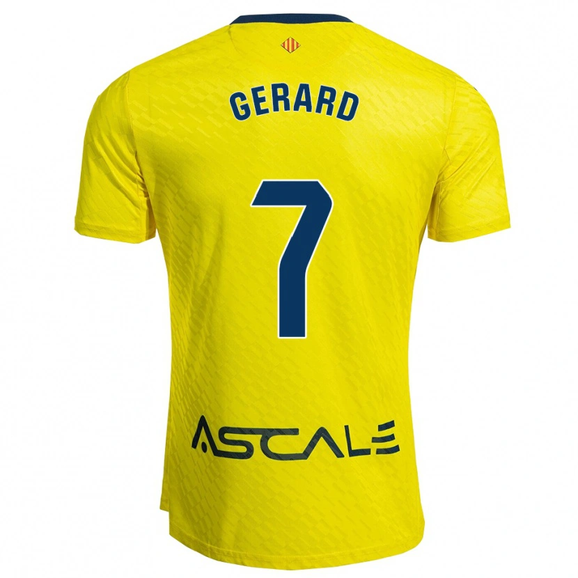Danxen Damen Gerard Moreno #7 Gelb Marine Heimtrikot Trikot 2025/26 T-Shirt Österreich