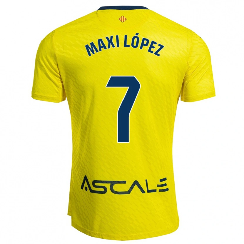 Danxen Damen Maxi López #7 Gelb Marine Heimtrikot Trikot 2025/26 T-Shirt Österreich