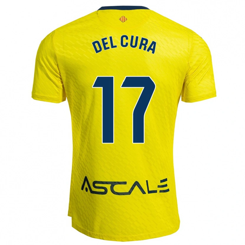 Danxen Damen Unax Del Cura #17 Gelb Marine Heimtrikot Trikot 2025/26 T-Shirt Österreich