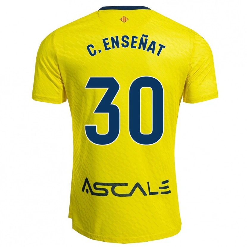 Danxen Damen Claudia Enseñat Galindo #30 Gelb Marine Heimtrikot Trikot 2025/26 T-Shirt Österreich