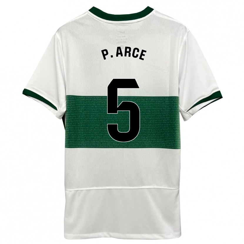 Danxen Damen Paula Arce Moreno #5 Weiß Grün Heimtrikot Trikot 2025/26 T-Shirt Österreich
