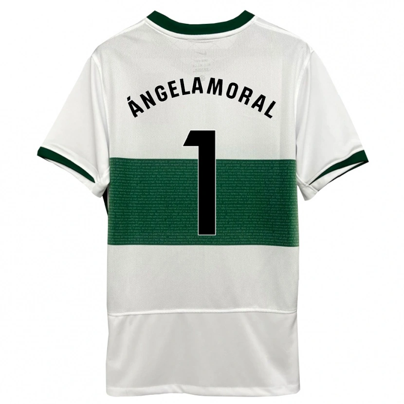 Danxen Damen Ángela Moral Ferrer #1 Weiß Grün Heimtrikot Trikot 2025/26 T-Shirt Österreich