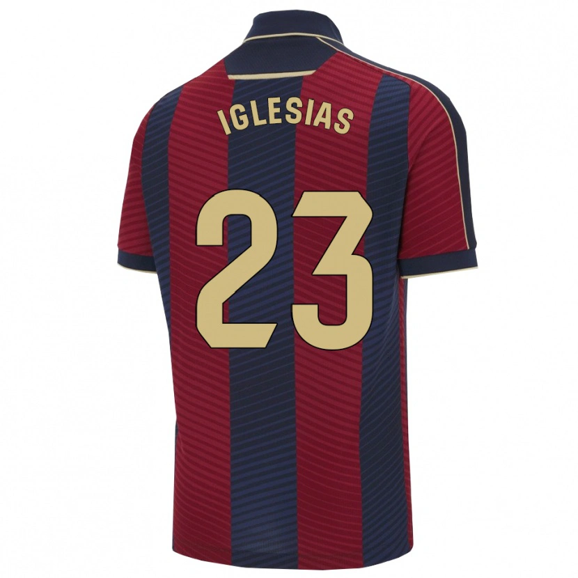 Danxen Damen Dylan Iglesias #23 Rot Marine Heimtrikot Trikot 2025/26 T-Shirt Österreich