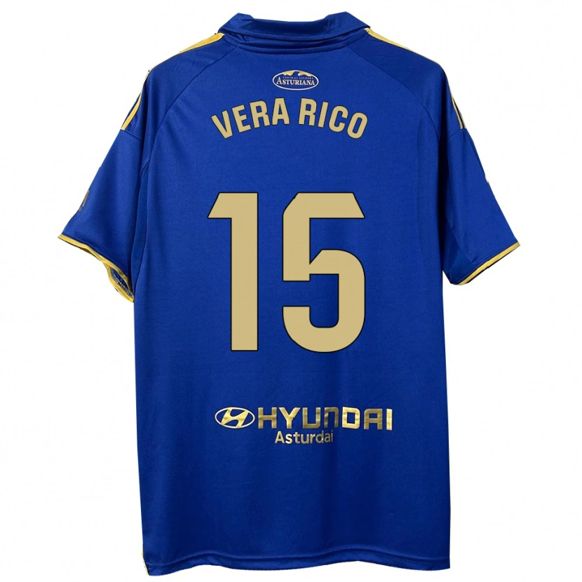 Danxen Damen Vera Rico Trilles #15 Blau Gold Heimtrikot Trikot 2025/26 T-Shirt Österreich