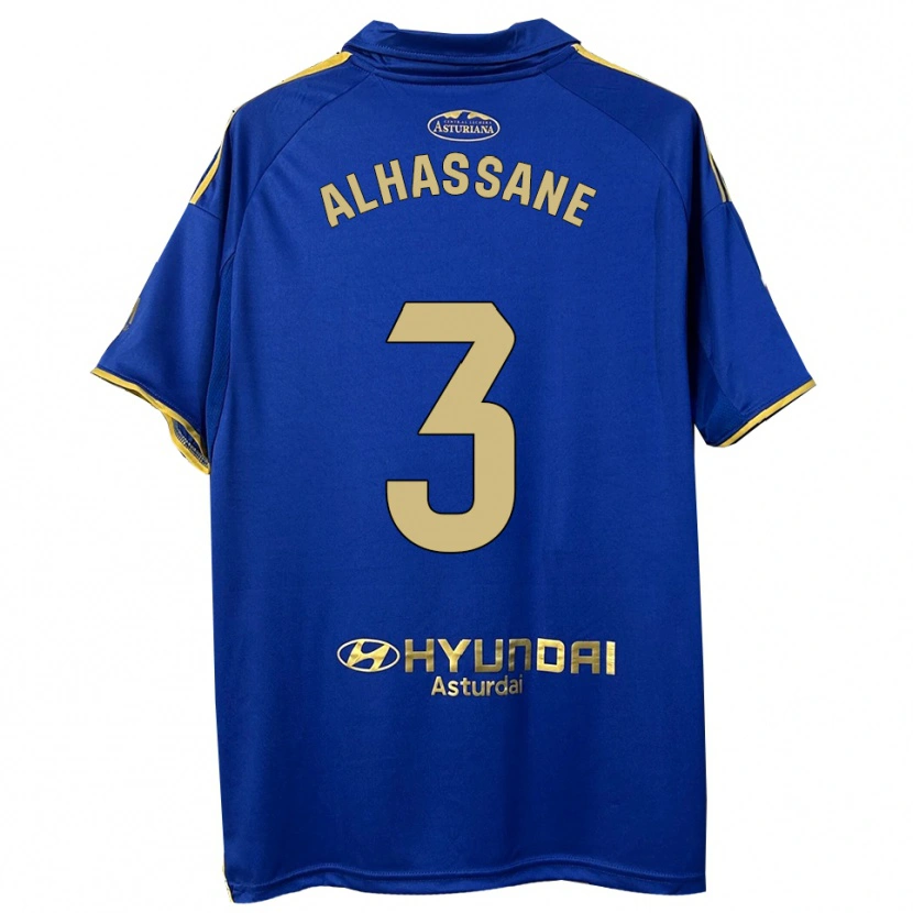 Danxen Damen Rahim Alhassane #3 Blau Gold Heimtrikot Trikot 2025/26 T-Shirt Österreich