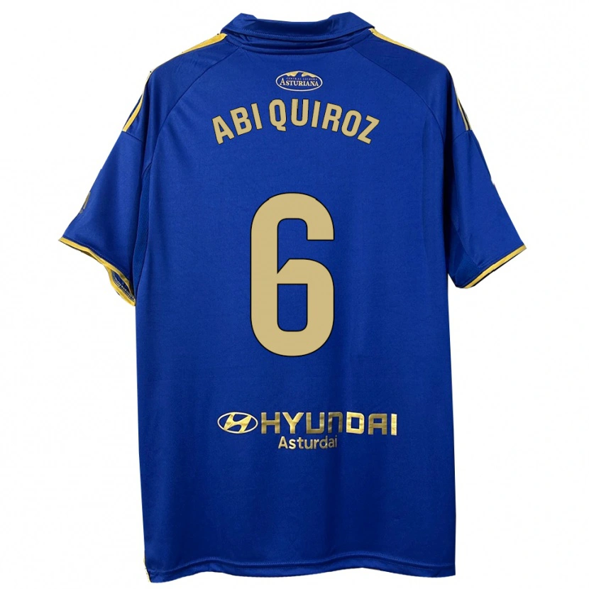 Danxen Damen Abi Quiroz #6 Blau Gold Heimtrikot Trikot 2025/26 T-Shirt Österreich