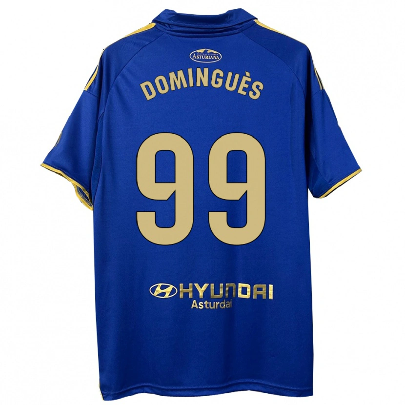 Danxen Damen Brandon Dominguès #99 Blau Gold Heimtrikot Trikot 2025/26 T-Shirt Österreich
