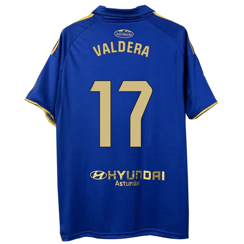 Danxen Damen Rubén Valdera #17 Blau Gold Heimtrikot Trikot 2025/26 T-Shirt Österreich