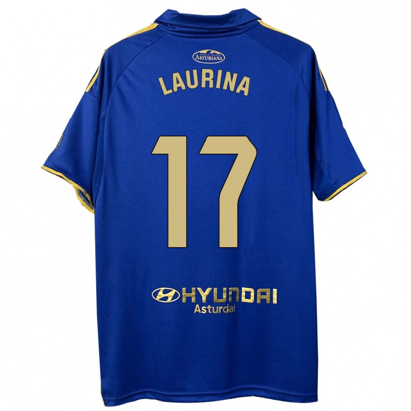 Danxen Damen Laura Gutiérrez #17 Blau Gold Heimtrikot Trikot 2025/26 T-Shirt Österreich