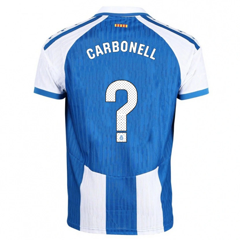Danxen Damen Ethan Carbonell #0 Blau Weiß Heimtrikot Trikot 2025/26 T-Shirt Österreich