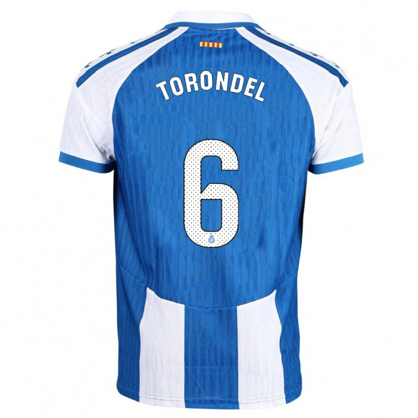 Danxen Damen Hugo Torondel #6 Blau Weiß Heimtrikot Trikot 2025/26 T-Shirt Österreich