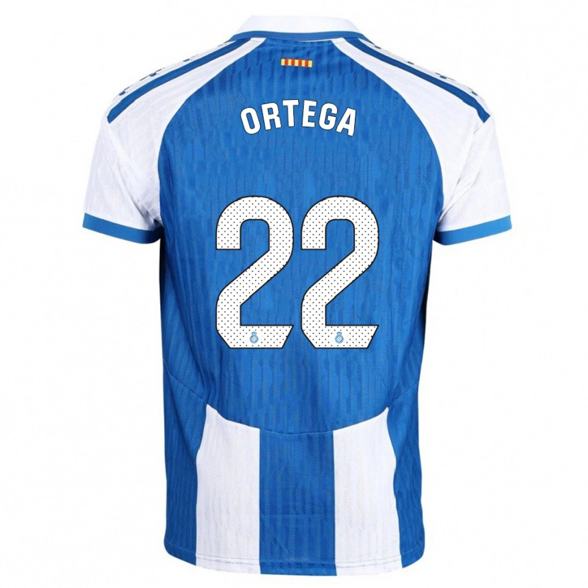Danxen Damen Ricard Ortega #22 Blau Weiß Heimtrikot Trikot 2025/26 T-Shirt Österreich