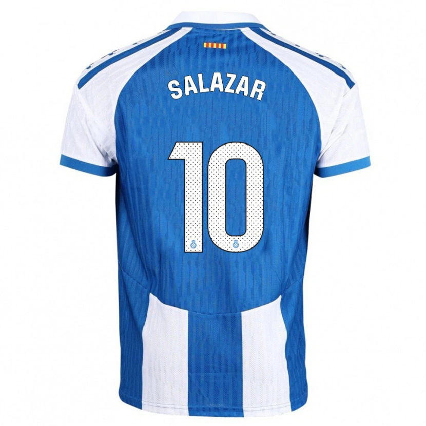 Danxen Damen Leo Salazar #10 Blau Weiß Heimtrikot Trikot 2025/26 T-Shirt Österreich