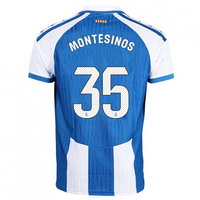 Danxen Damen Pol Montesinos #35 Blau Weiß Heimtrikot Trikot 2025/26 T-Shirt Österreich
