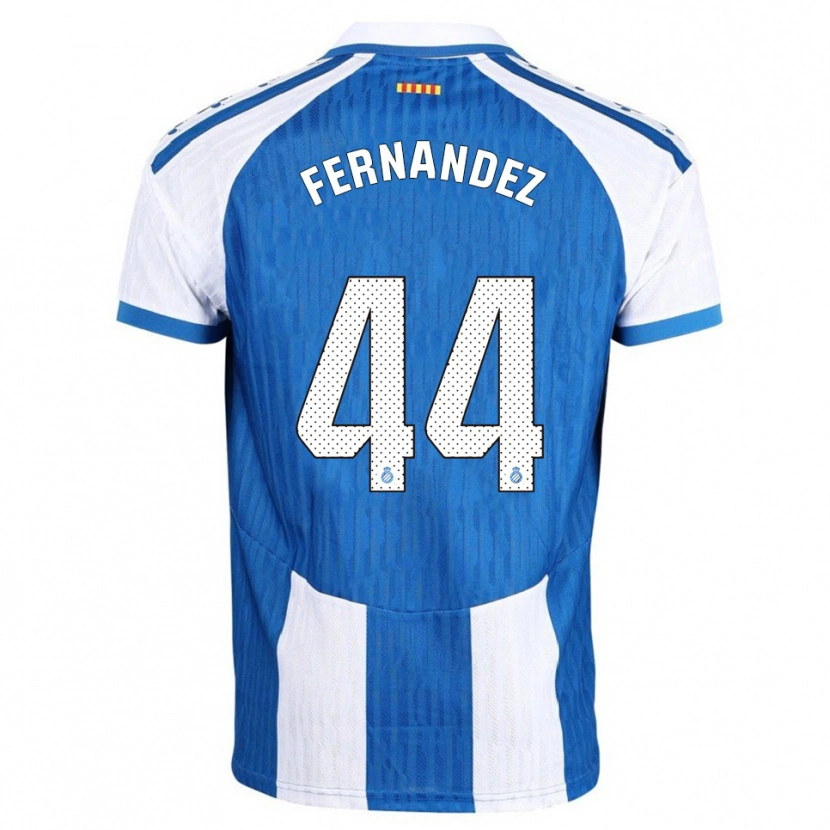 Danxen Damen Marcos Fernández #44 Blau Weiß Heimtrikot Trikot 2025/26 T-Shirt Österreich