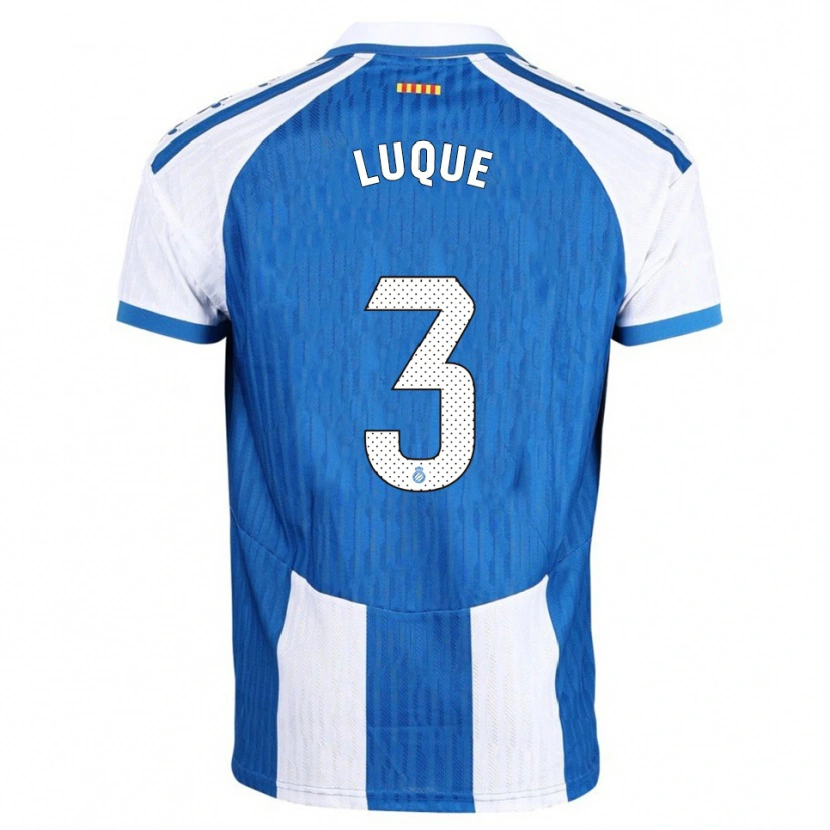 Danxen Damen Gerard Luque #3 Blau Weiß Heimtrikot Trikot 2025/26 T-Shirt Österreich