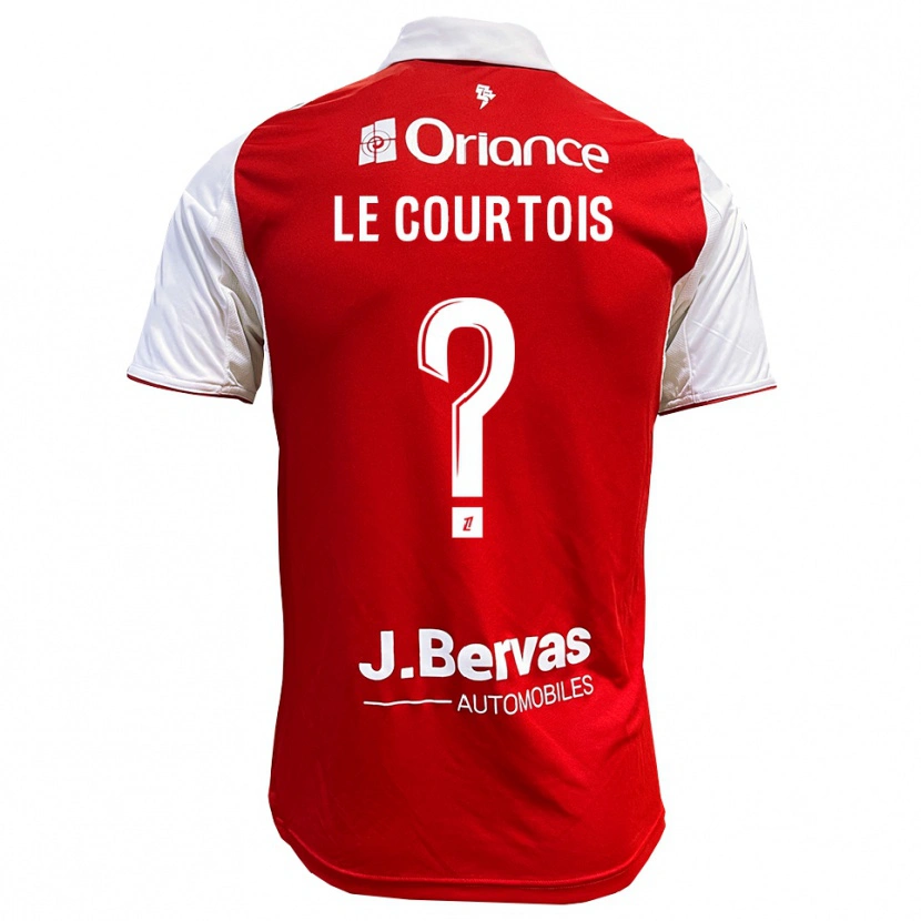 Danxen Damen Loan Le Courtois #0 Rot Weiß Heimtrikot Trikot 2025/26 T-Shirt Österreich