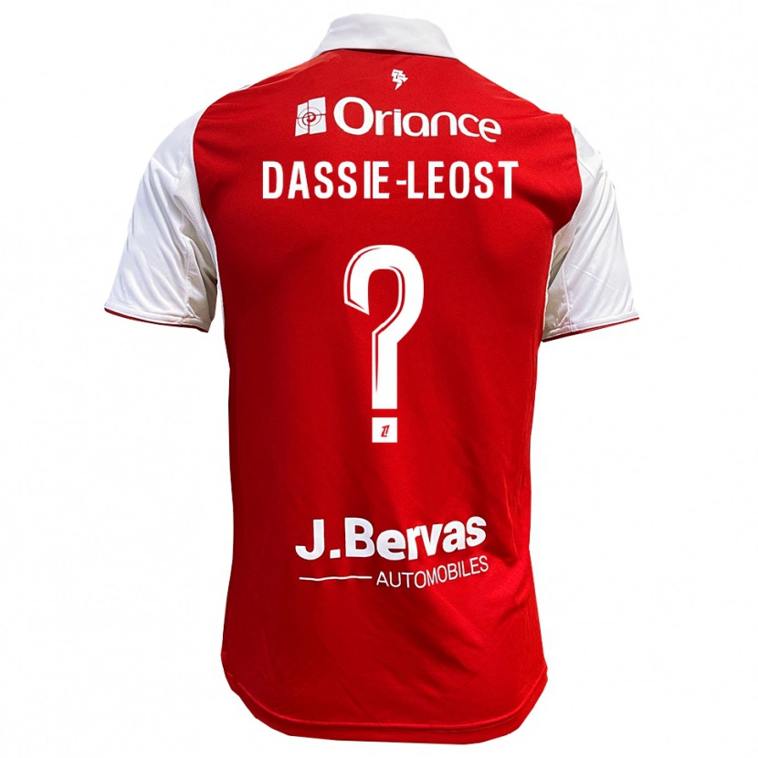 Danxen Damen Leila Dassie-Leost #0 Rot Weiß Heimtrikot Trikot 2025/26 T-Shirt Österreich