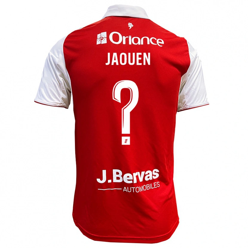 Danxen Damen Léane Jaouen #0 Rot Weiß Heimtrikot Trikot 2025/26 T-Shirt Österreich