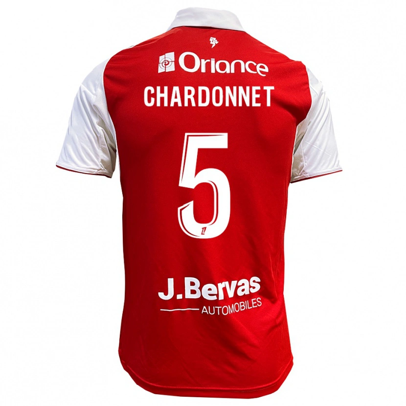 Danxen Damen Brendan Chardonnet #5 Rot Weiß Heimtrikot Trikot 2025/26 T-Shirt Österreich
