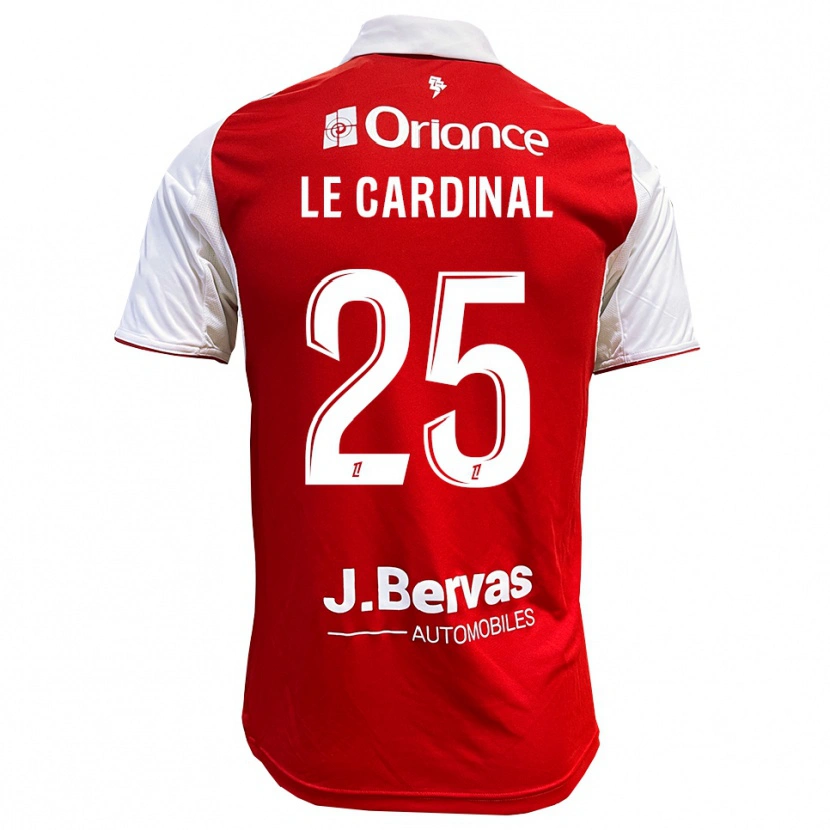 Danxen Damen Julien Le Cardinal #25 Rot Weiß Heimtrikot Trikot 2025/26 T-Shirt Österreich