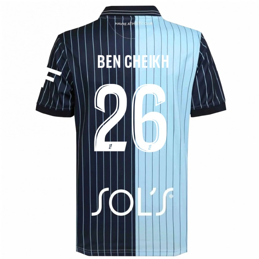 Danxen Damen Ayman Ben Cheikh #26 Marine Himmelblau Heimtrikot Trikot 2025/26 T-Shirt Österreich
