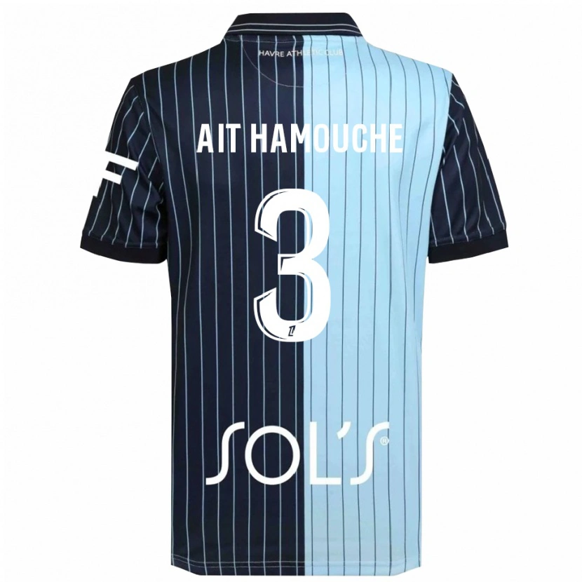Danxen Damen Massyl Ait Hamouche #3 Marine Himmelblau Heimtrikot Trikot 2025/26 T-Shirt Österreich