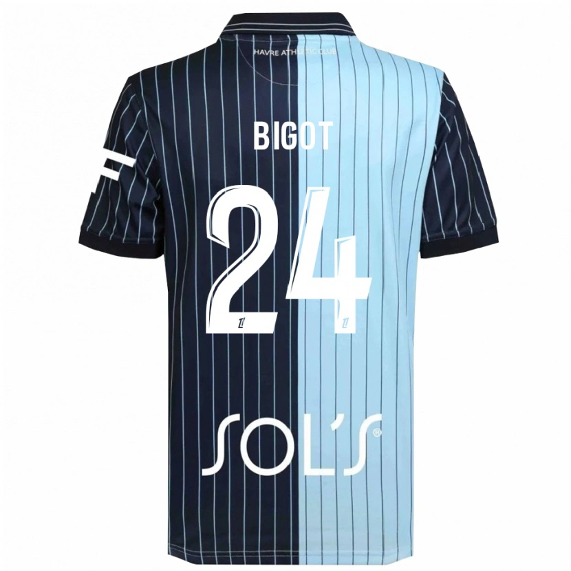 Danxen Damen Maureen Bigot #24 Marine Himmelblau Heimtrikot Trikot 2025/26 T-Shirt Österreich