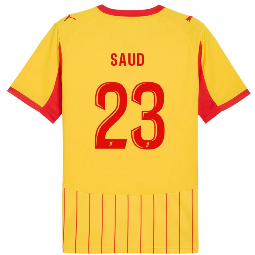 Danxen Damen Saud Abdulhamid #23 Gelb Rot Heimtrikot Trikot 2025/26 T-Shirt Österreich