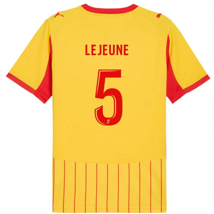 Danxen Damen Romane Lejeune #5 Gelb Rot Heimtrikot Trikot 2025/26 T-Shirt Österreich