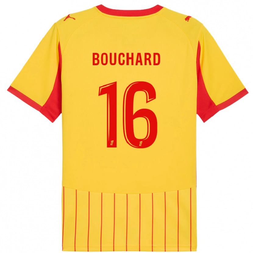Danxen Damen Ambre Bouchard #16 Gelb Rot Heimtrikot Trikot 2025/26 T-Shirt Österreich