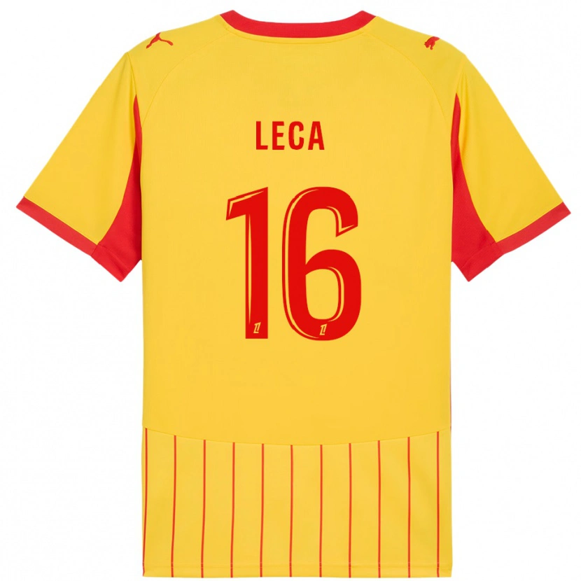 Danxen Damen Jean-Louis Leca #16 Gelb Rot Heimtrikot Trikot 2025/26 T-Shirt Österreich