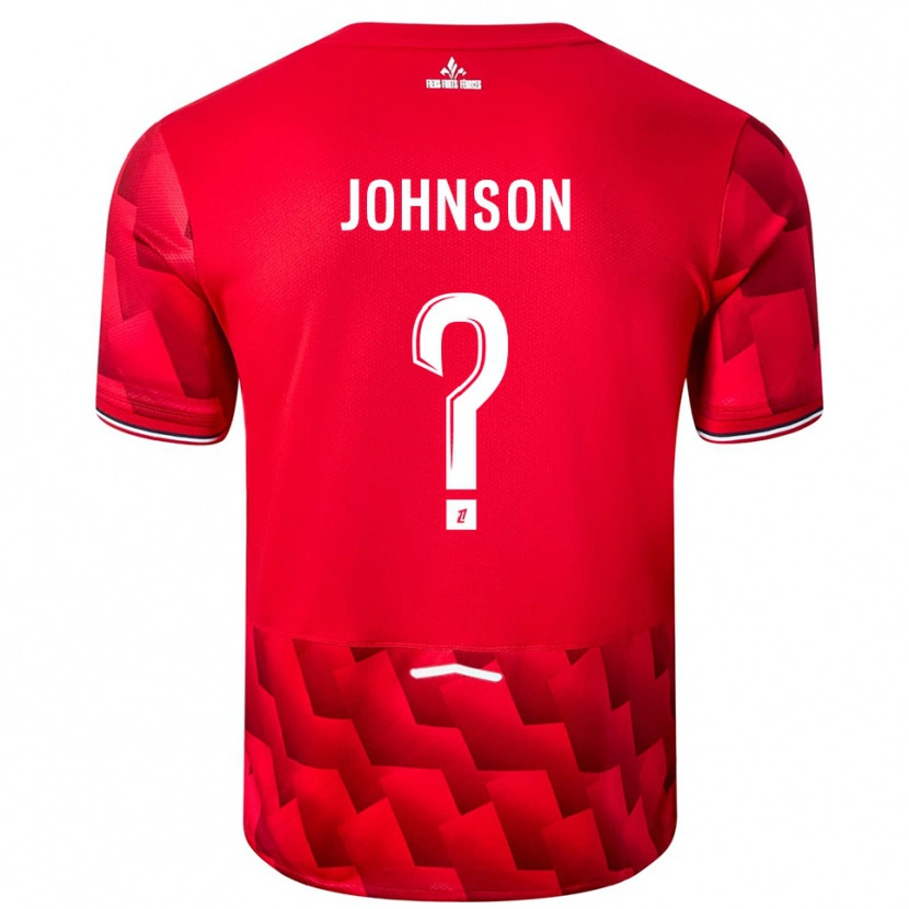 Danxen Damen Kédie Johnson #0 Rot Weiß Heimtrikot Trikot 2025/26 T-Shirt Österreich