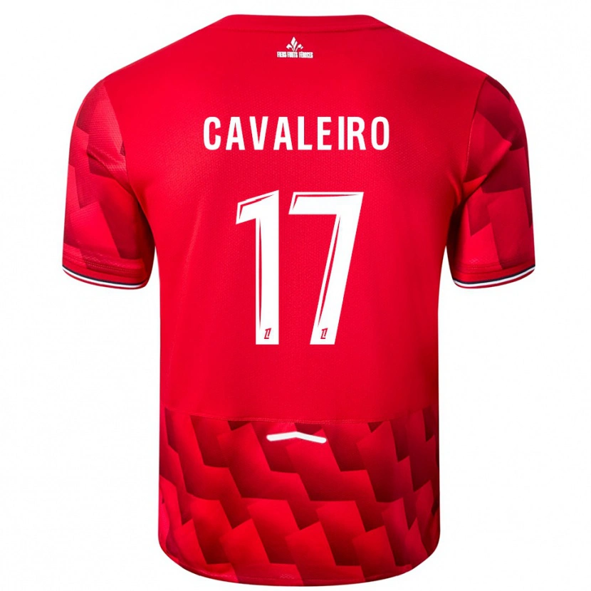 Danxen Damen Ivan Cavaleiro #17 Rot Weiß Heimtrikot Trikot 2025/26 T-Shirt Österreich