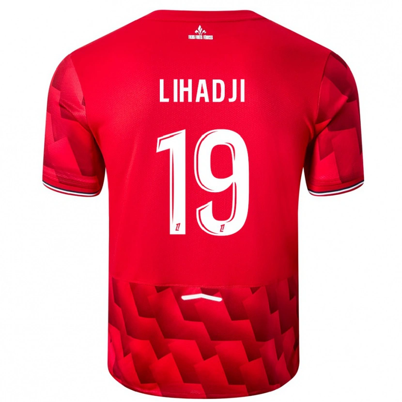 Danxen Damen Isaac Lihadji #19 Rot Weiß Heimtrikot Trikot 2025/26 T-Shirt Österreich
