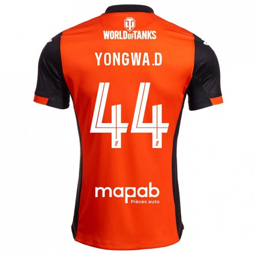 Danxen Damen Darlin Yongwa #44 Schwarz Orange Heimtrikot Trikot 2025/26 T-Shirt Österreich