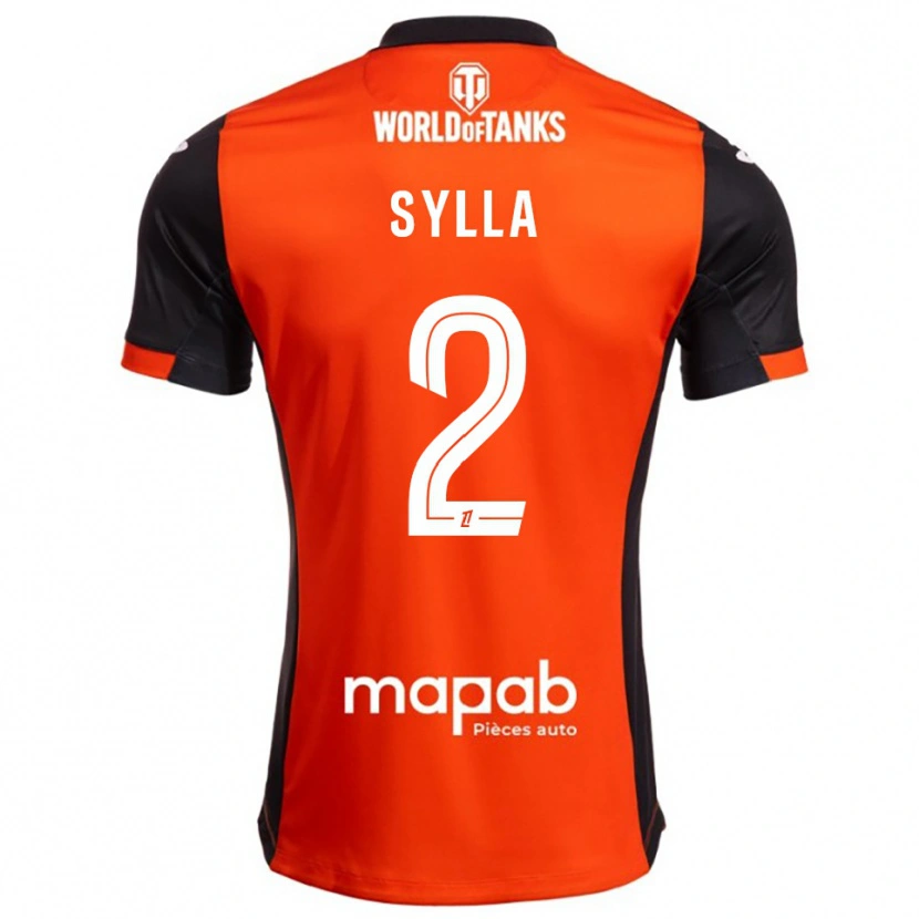 Danxen Damen Dembo Sylla #2 Schwarz Orange Heimtrikot Trikot 2025/26 T-Shirt Österreich