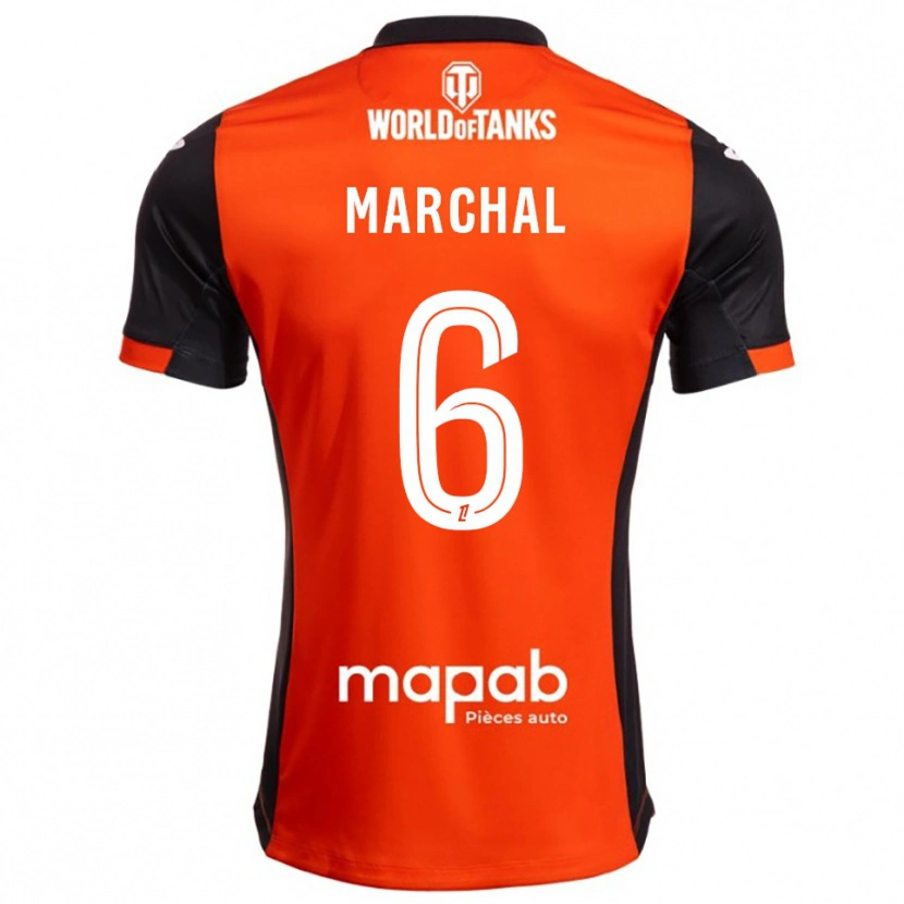 Danxen Damen Noam Marchal #6 Schwarz Orange Heimtrikot Trikot 2025/26 T-Shirt Österreich
