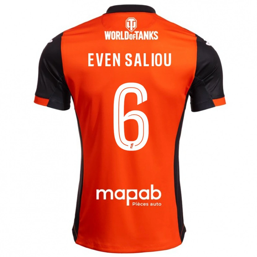Danxen Damen Emy Even Saliou #6 Schwarz Orange Heimtrikot Trikot 2025/26 T-Shirt Österreich