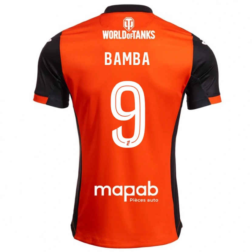 Danxen Damen Mohamed Bamba #9 Schwarz Orange Heimtrikot Trikot 2025/26 T-Shirt Österreich